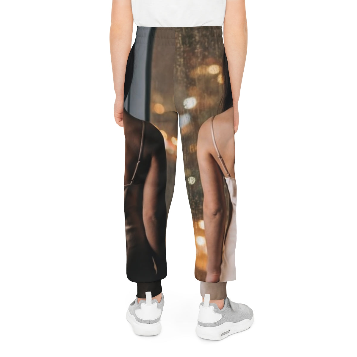 Youth Joggers - Golden City Reflections | Echovira Gallery