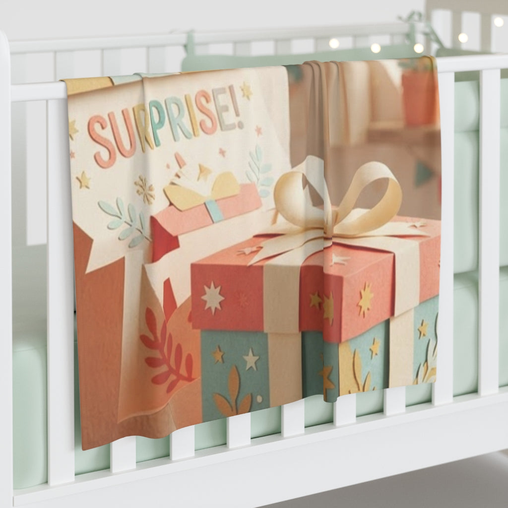 Baby Swaddle Blanket - Winter Surprise | Echovira Gallery