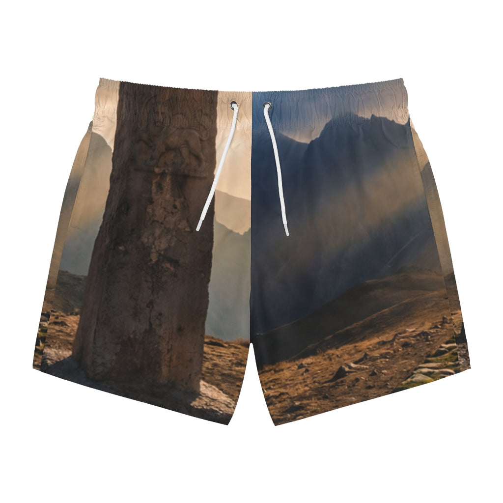 Badehose – Antike-Ruinen-Ästhetik