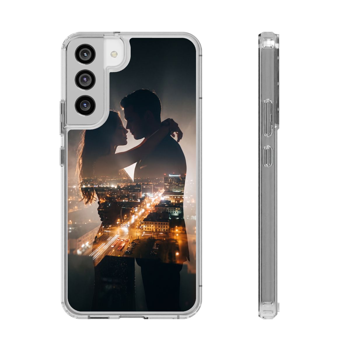 Clear Impact-Resistant Cases - Clear Phone Case - City... |...