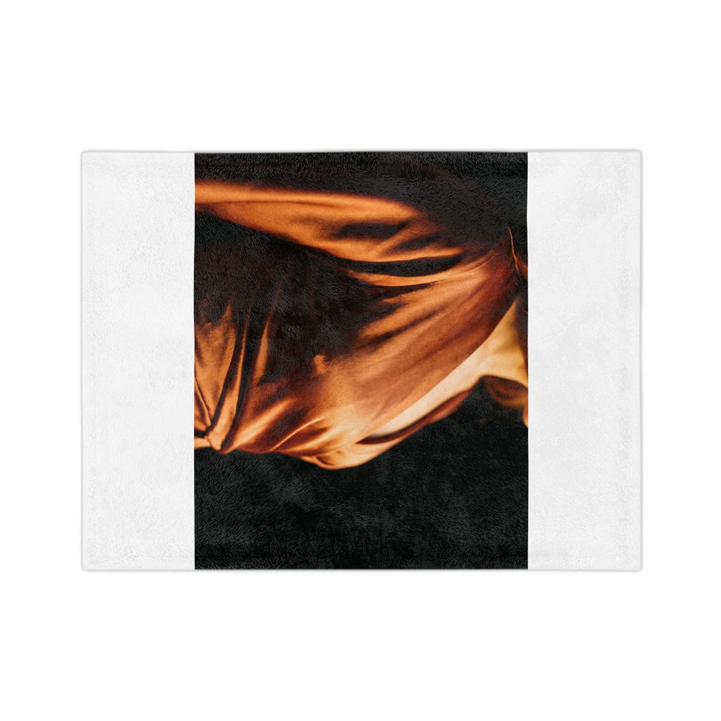 Microfiber Blanket - Satin Sunset Glow | Echovira Gallery
