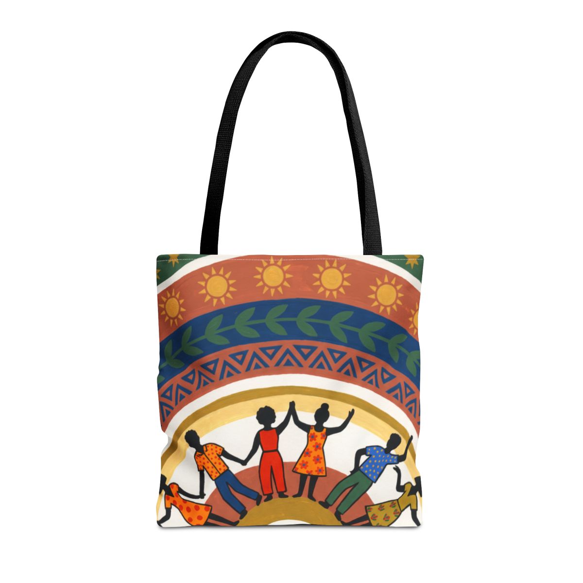 Tote Bag - Unity Mandala Folk Art | Echovira Gallery
