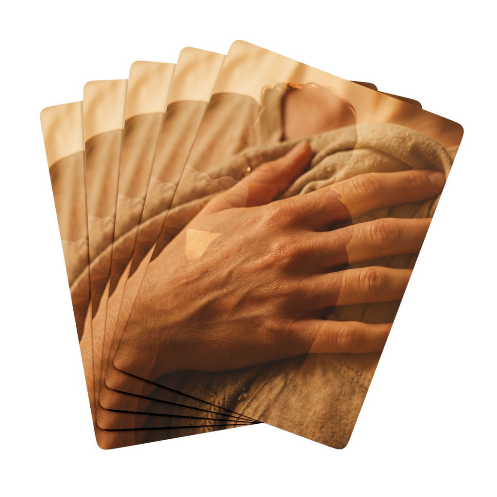 Poker Playing Cards - Amber Whispers Emotional Solace Art |...