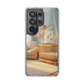 Clear Impact-Resistant Cases - Soft Blue Clear Phone Case...