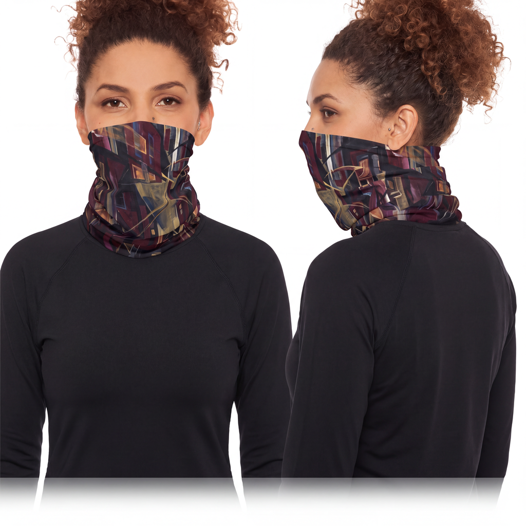 Neck Gaiter - Urban Pulse | Echovira Gallery