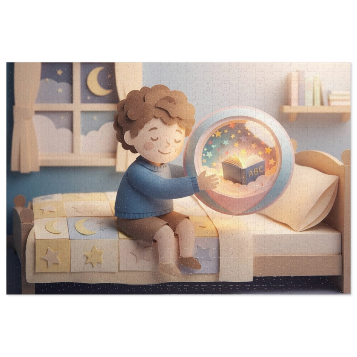 Jigsaw Puzzle with Tin - Bedtime Reader Magic (30, 110, 252...