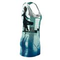Women's Racerback Dress with Whirling Dancer Art
