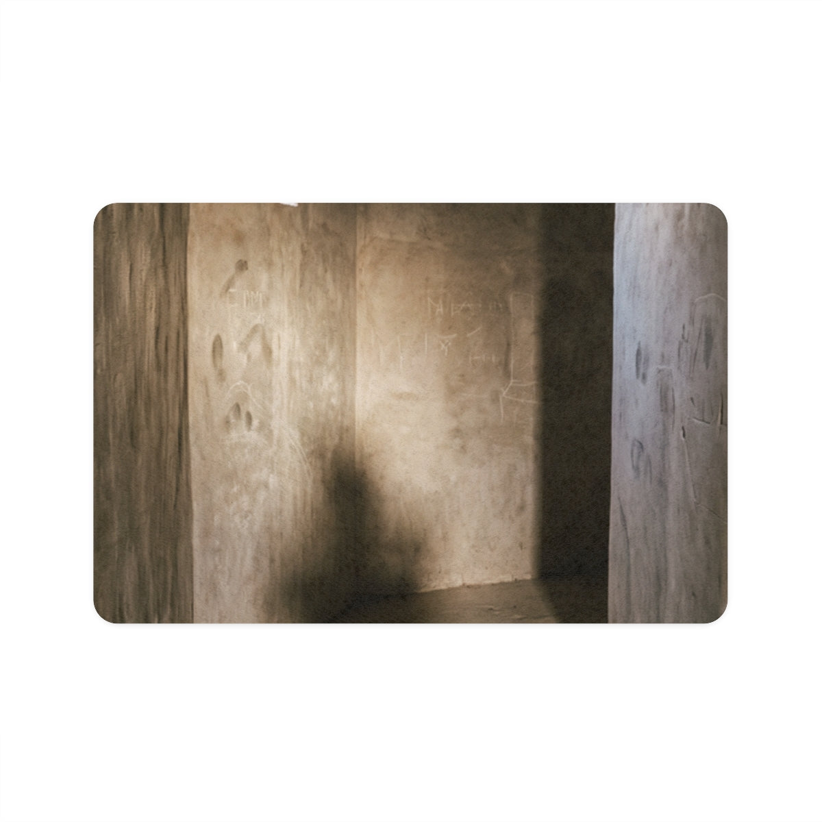 Pet Food Mat - Shadows of the Citadel moody architectural......