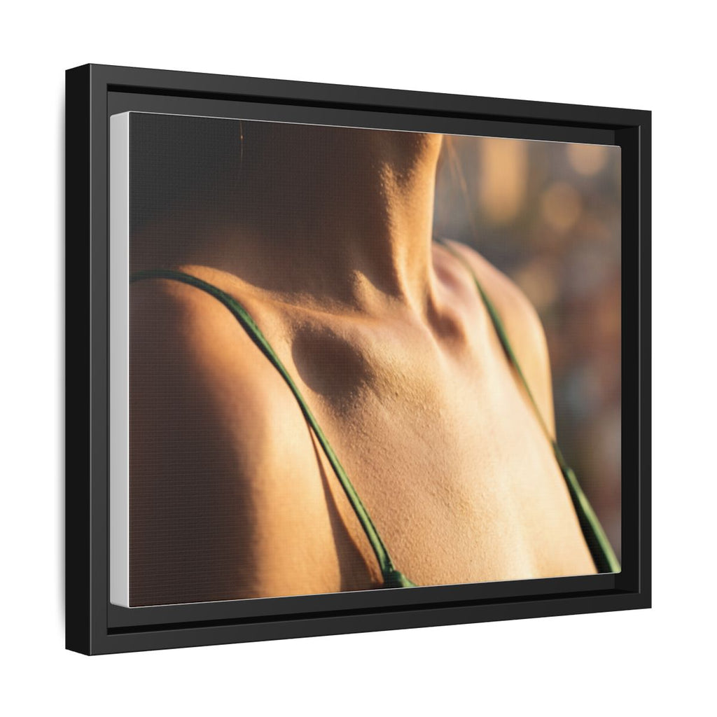 Matte Canvas Framed - Golden Hour Portrait