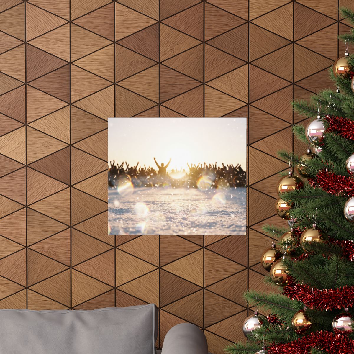 Matte Horizontal Poster - Sunset Horizon Expanse (10×8 &......