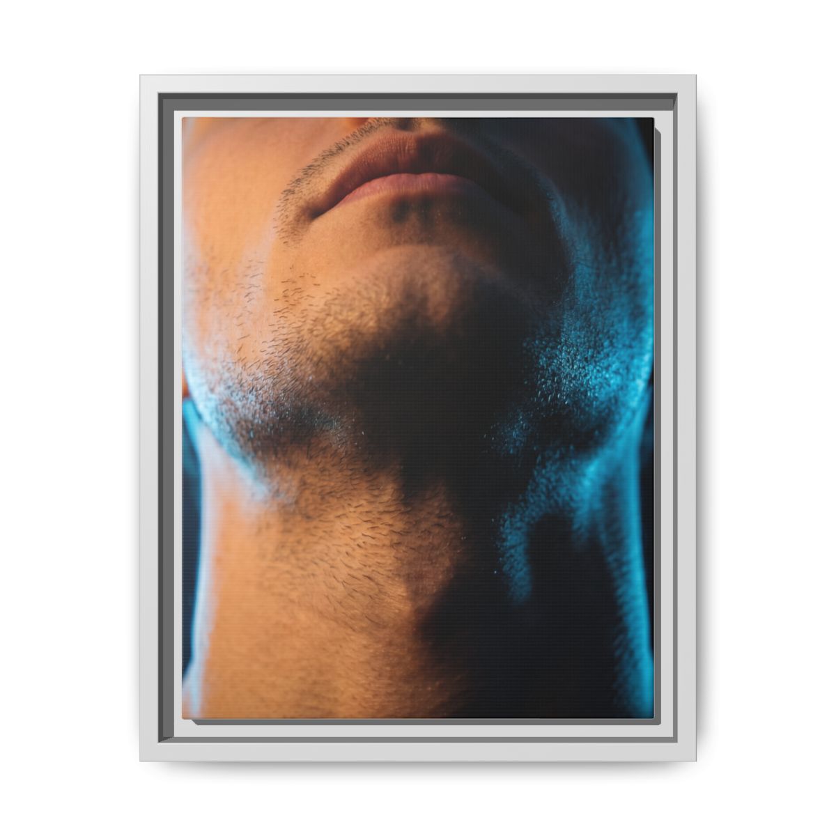 Framed Matte Canvas - Neon Noir