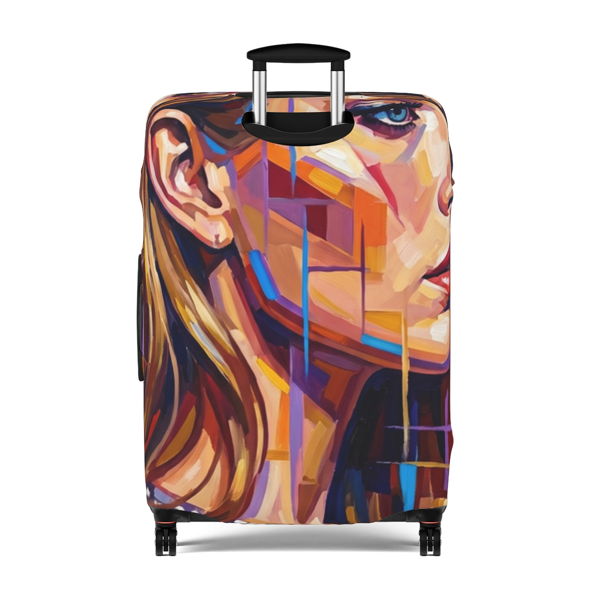 Luggage Cover - Shattered Elegance | Echovira Gallery