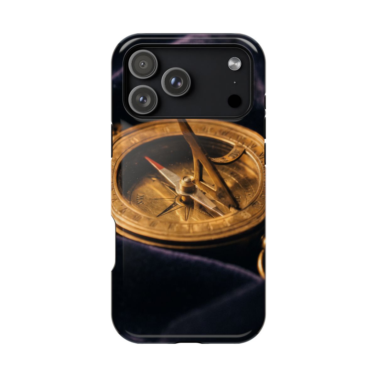 Vintage Brass Sundial Tough Apple iPhone Case