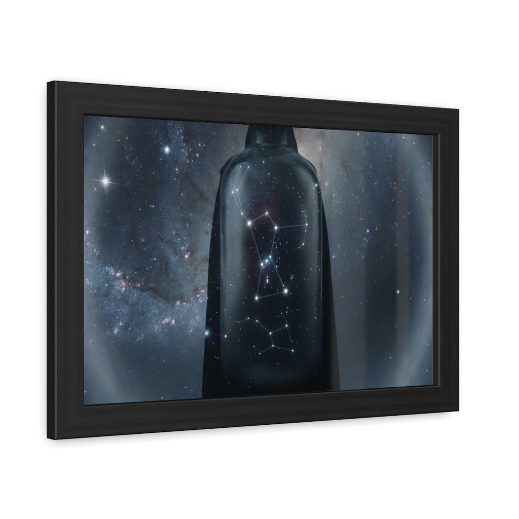 Framed Poster - Orion Cosmic Voyager — Landscape (10×8, 12×8, 11×9, 14×11, 17×11, 16×12, 18×12, 20×16, 24×16, 24×18, 30×20, 32×24, 36×24, 40×26 & 48×32)