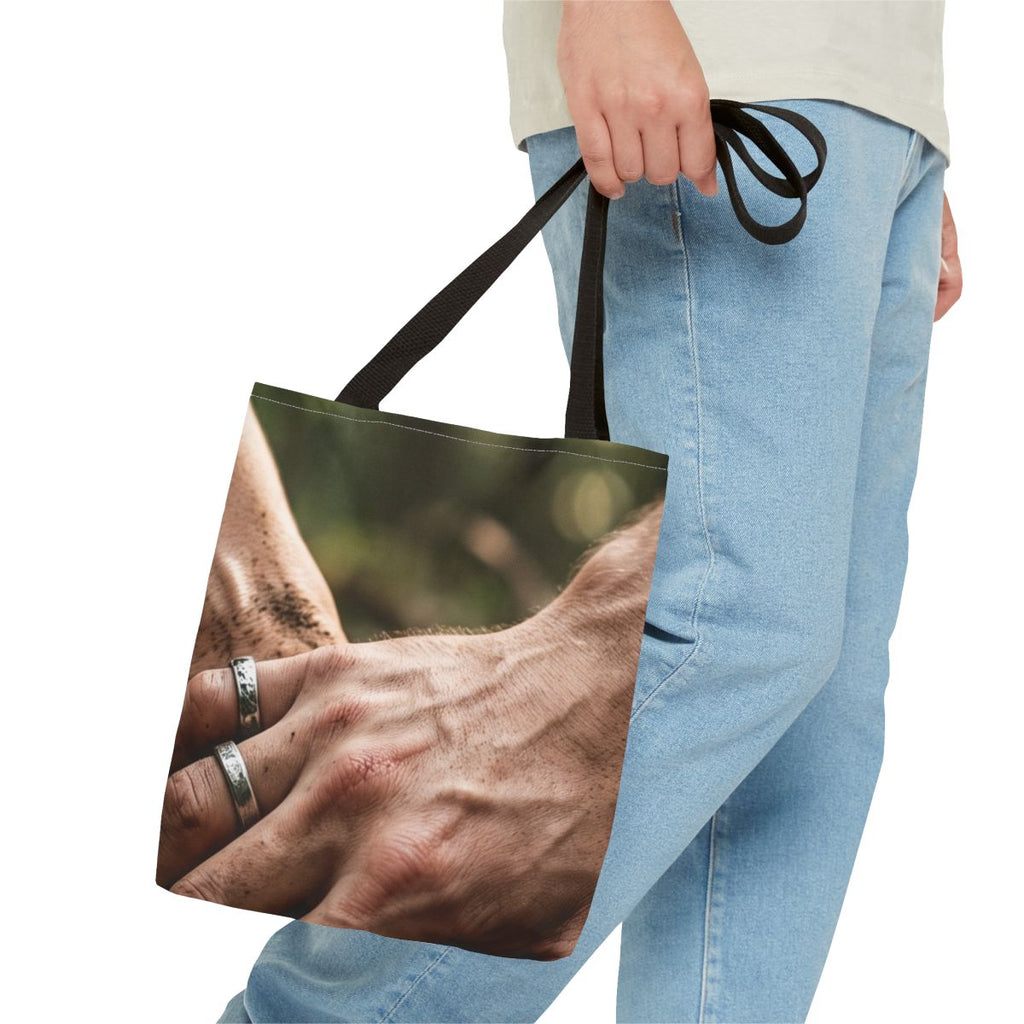 Forest Roots and Hands Tote Bag