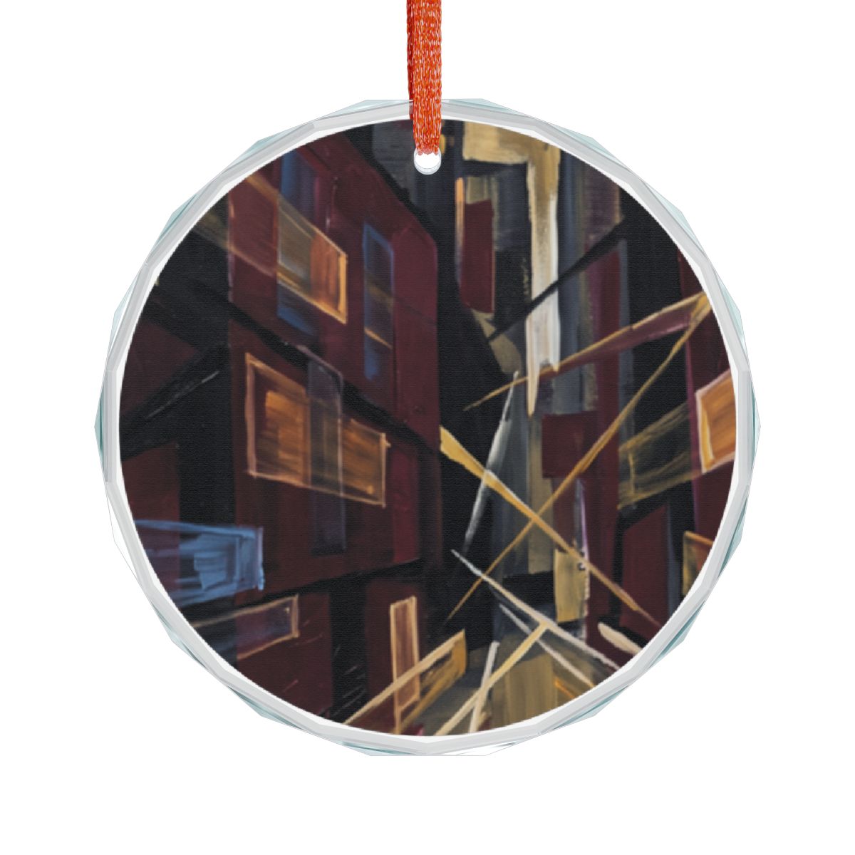 Crystal Glass Ornament - Urban Light | Echovira Gallery