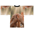 Long Sleeve Kimono Robe - Golden Rays of Unity Wall Art |...