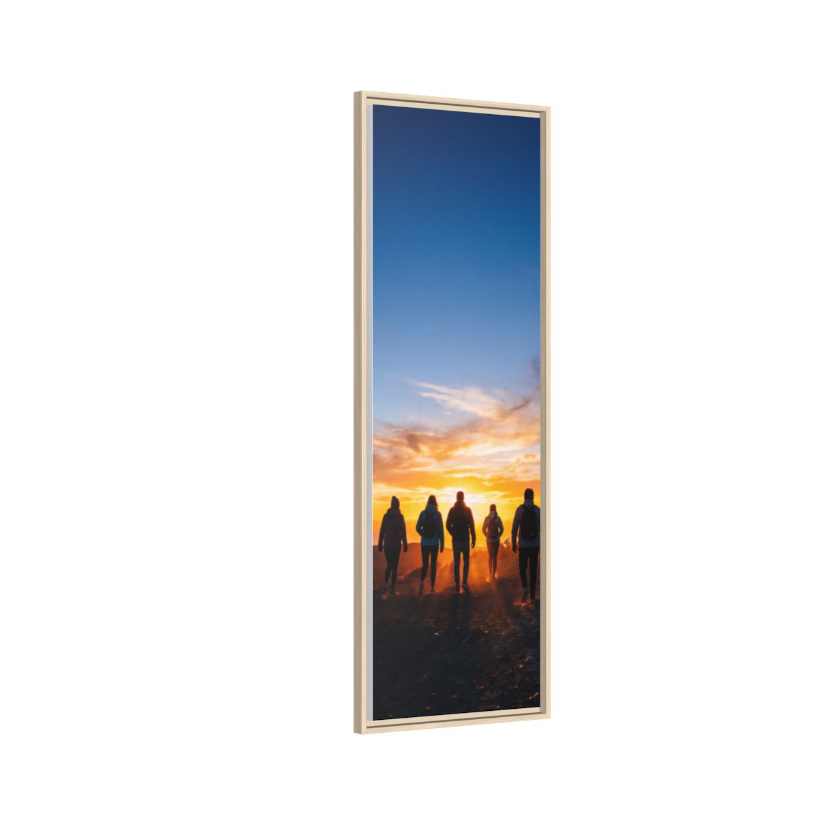 Matte Canvas, Framed - Epic Dawn Trek