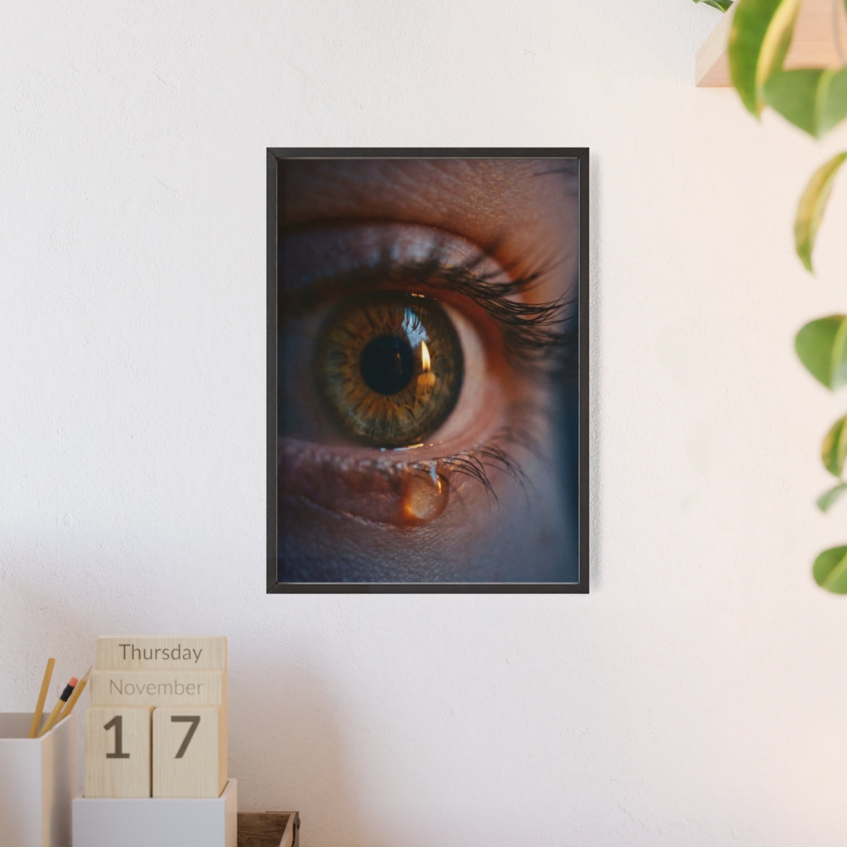 Posters with Wooden Frame - Eye Art