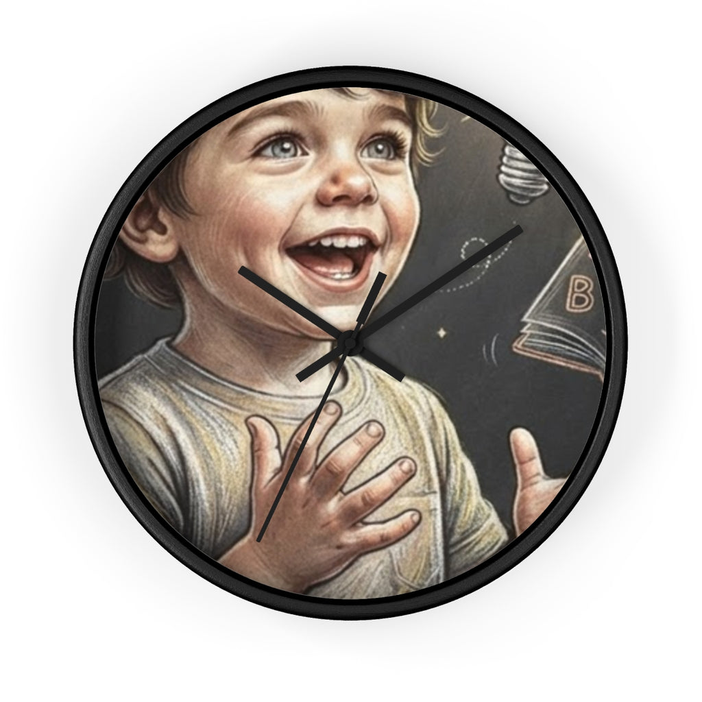 Wall Clock - Time to Discover | Echovira Gallery