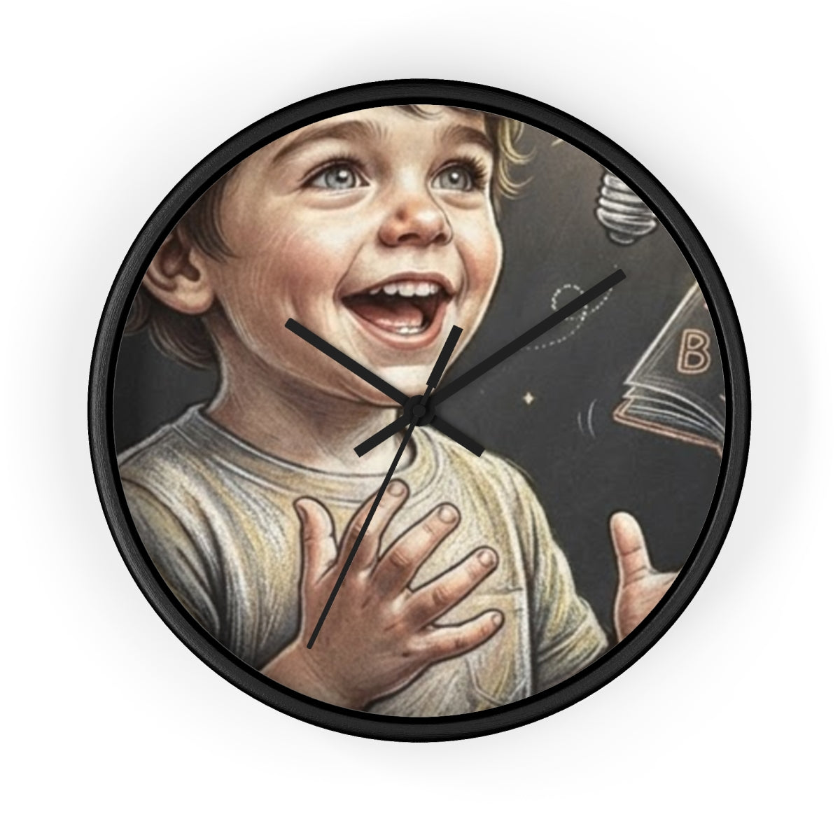 Wall Clock - Time to Discover | Echovira Gallery
