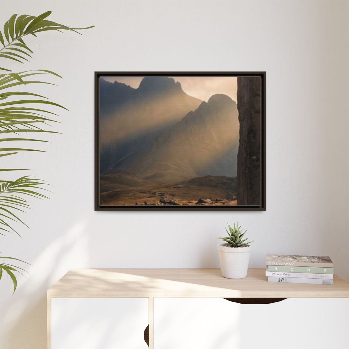 Matte Canvas, Framed - Mystic Monolith Ancient Persian... |...