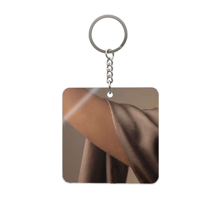 Square Keychain - Silk Touch Everyday Charm