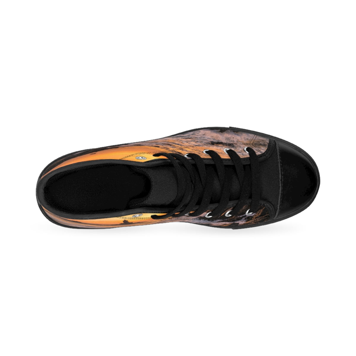 Women's Classic Sneakers - Sunset Ocean