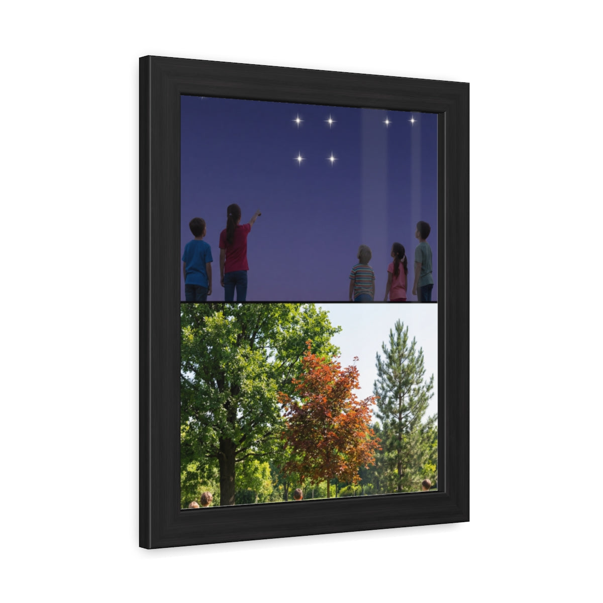 Framed Poster - Little Explorer — Portrait