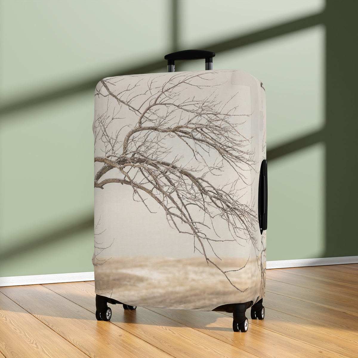 Luggage Cover - Serene Minimalist Tree