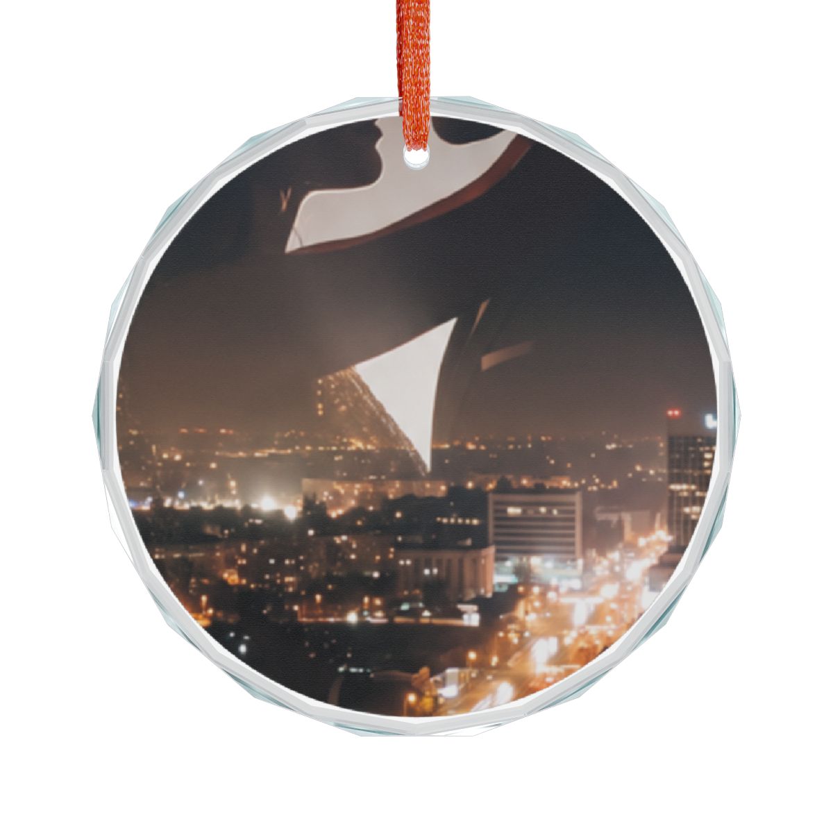 Crystal Glass Ornament - Metropolitan Twilight | Echovira...