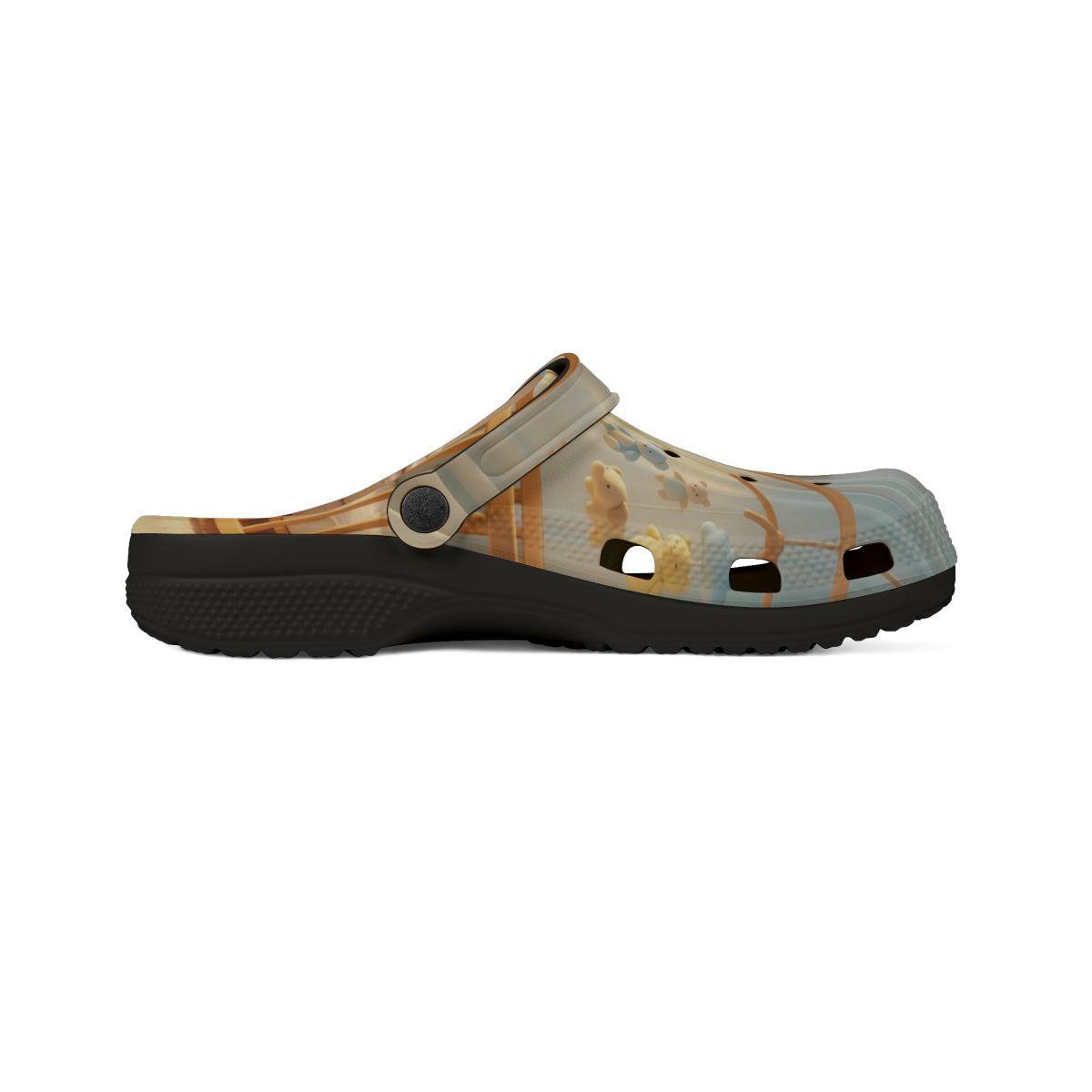 Soft Blue EVA Foam Shoes - Casual Comfort