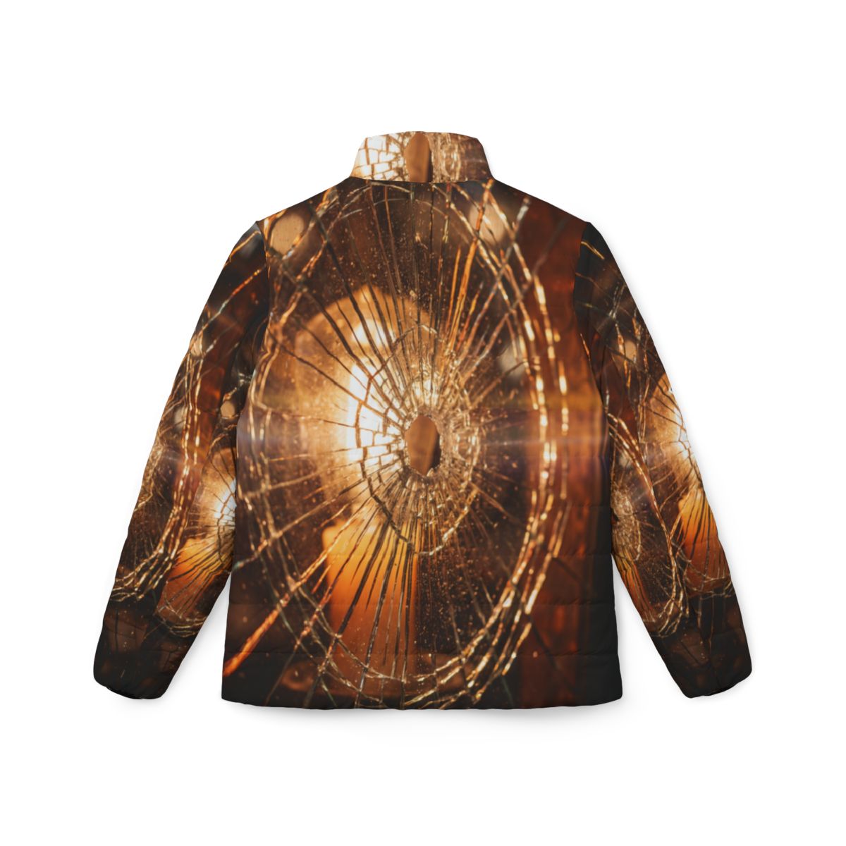 Women's Puffer Jacket - Cinematic Storm