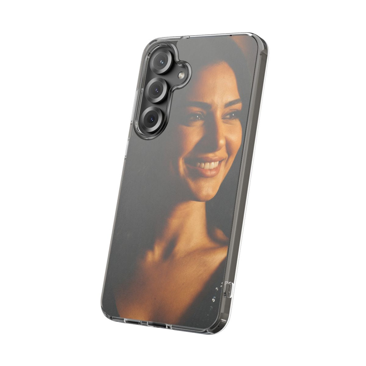 Clear Impact-Resistant Cases - Clear Phone Case - Golden...