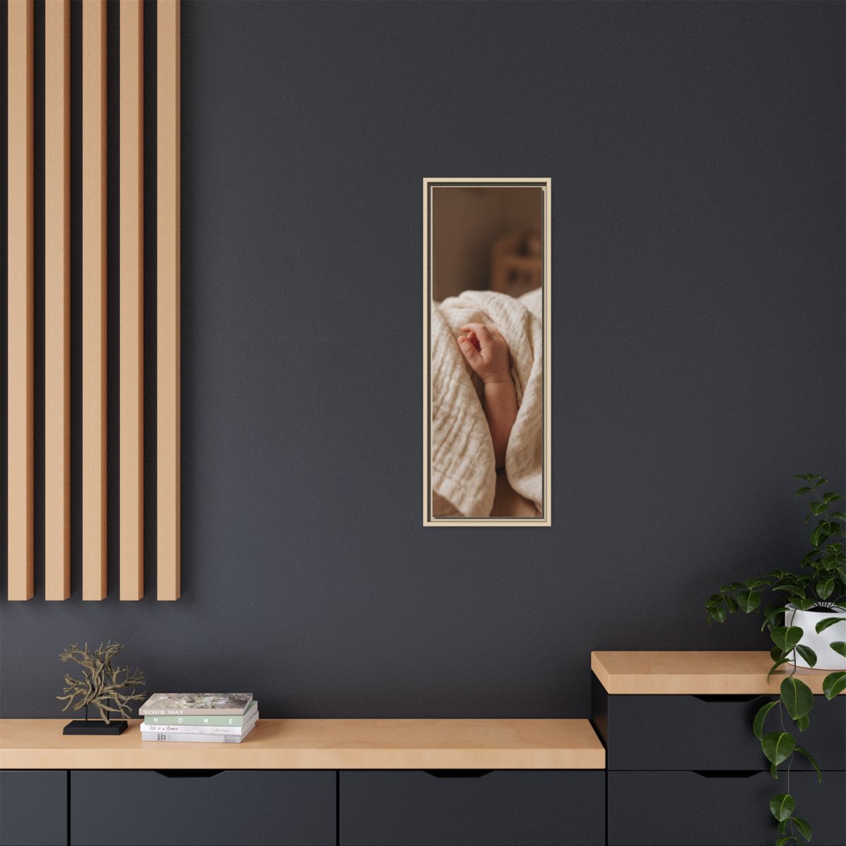 Framed Matte Canvas - Gentle Focal Point