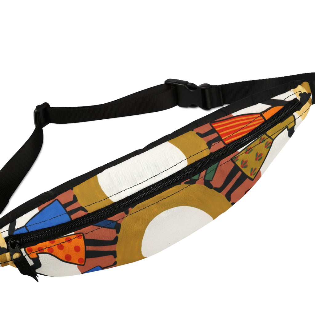 Fanny Pack - Unity Mandala Folk Art | Echovira Gallery