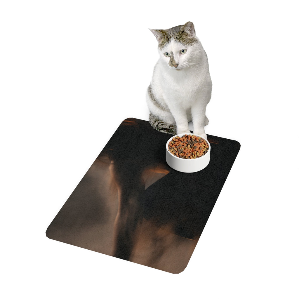 Pet Food Mat 12x18 - Midnight Melody | Echovira Gallery