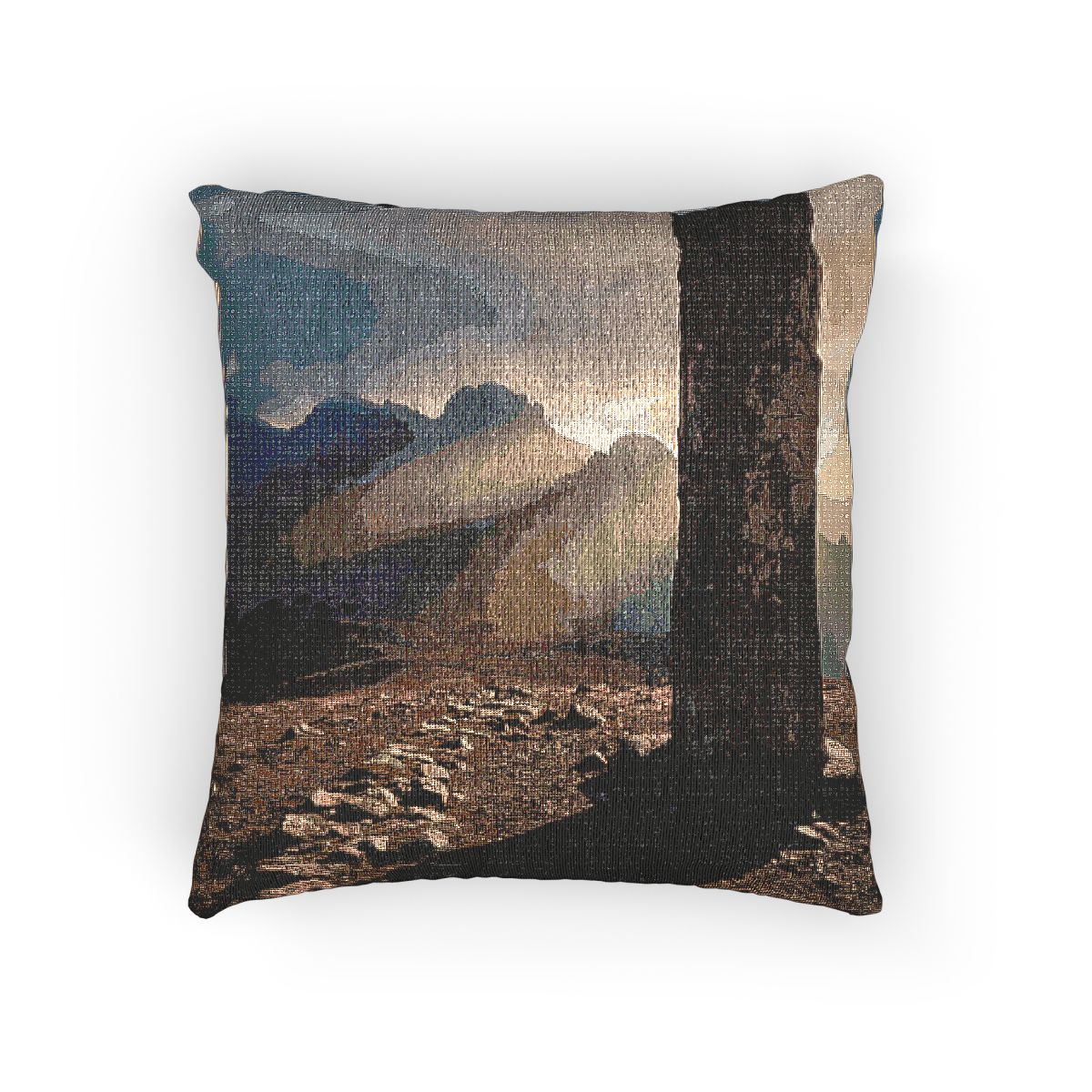 Woven Throw Pillow - Ancient Vibe