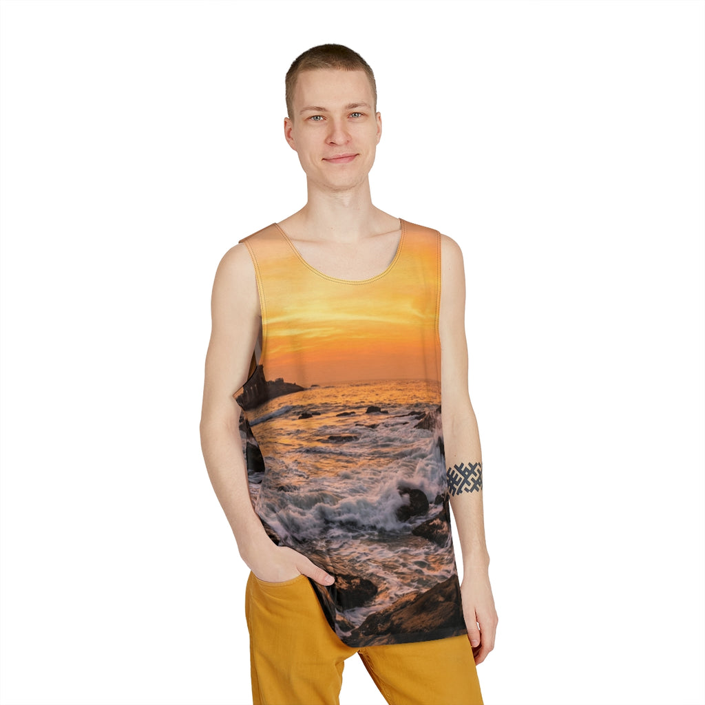 Men's Tank - Majestic Golden Coast