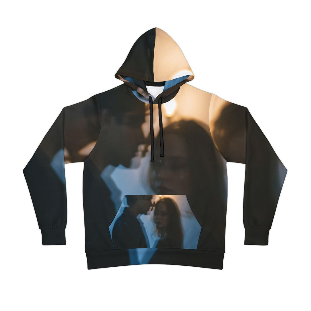 Midnight Shadow Athletic Hoodie - Moody Pullover | Echovira...
