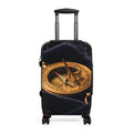 Vintage Brass Sundial Compass Suitcase