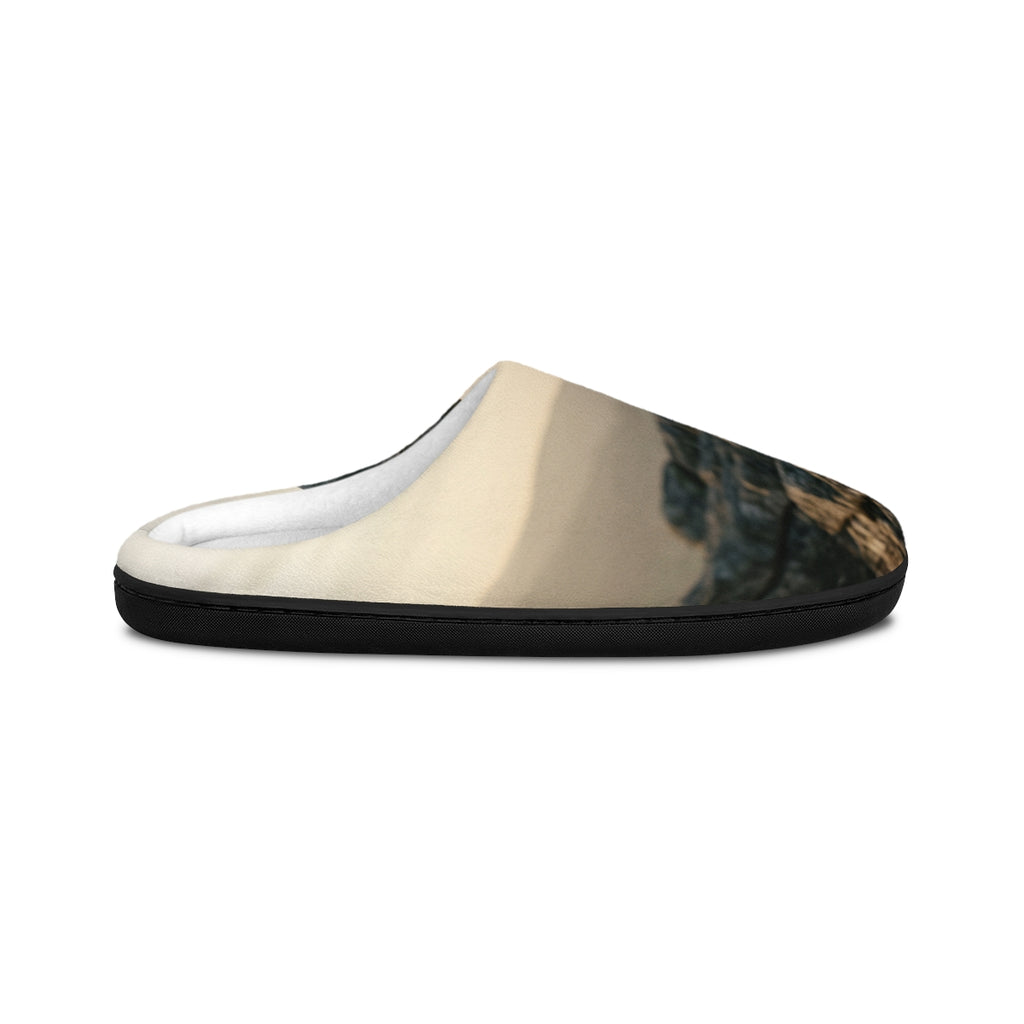 Women's Slippers - Sacred Mountain View | Echovira Gallery