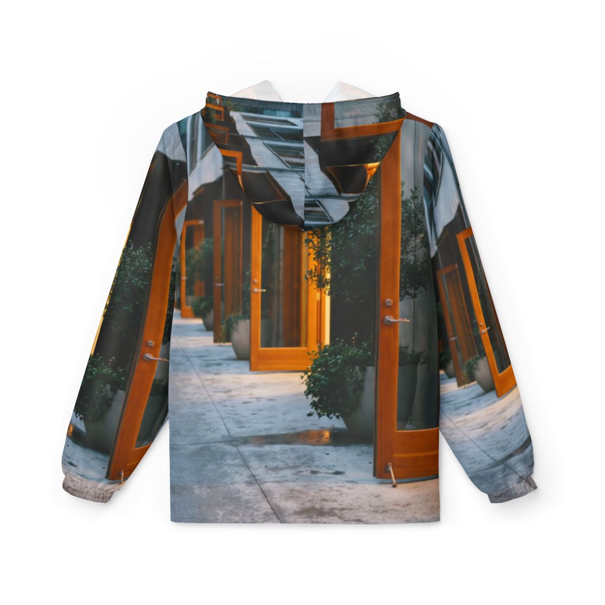 Men's Windbreaker Jacket - Twilight Walkway | Echovira...