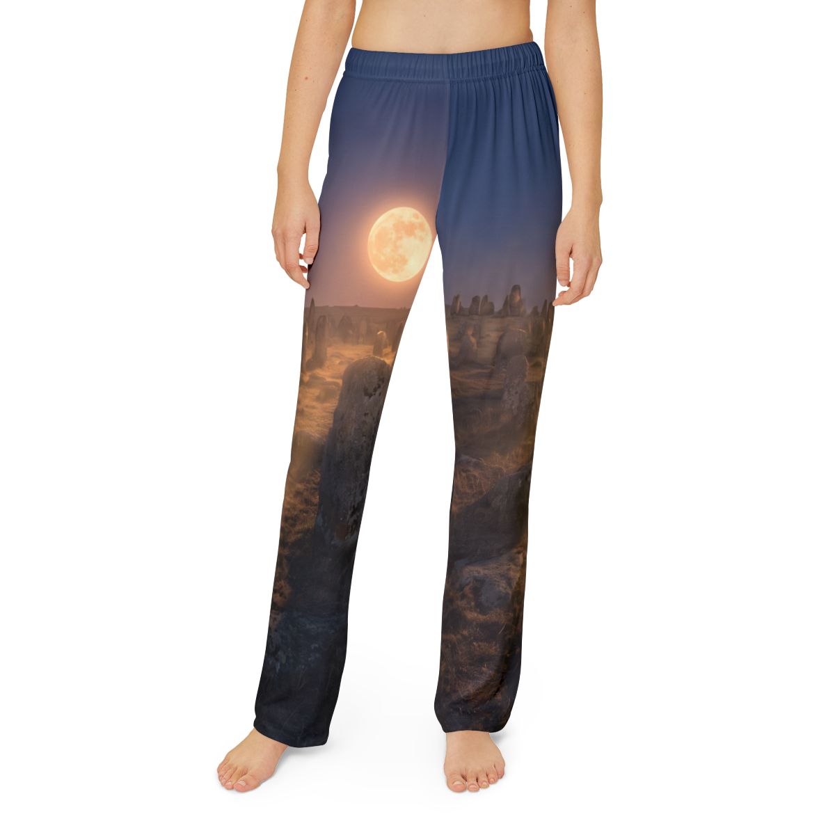 Full Moon Megaliths Kids Lounge Pants