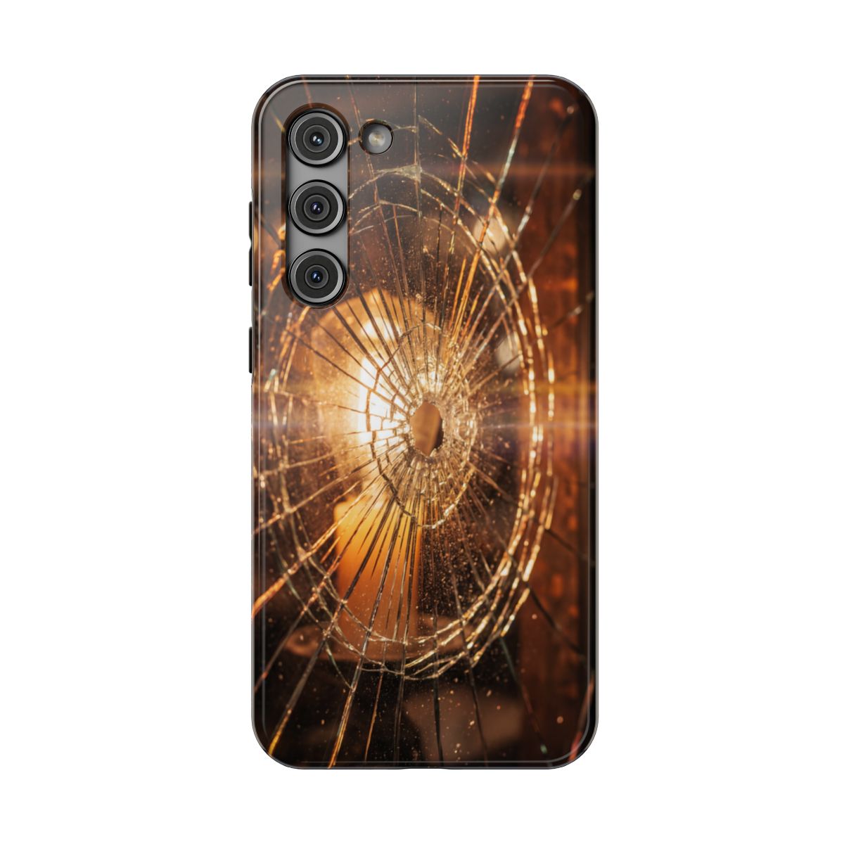 Impact-Resistant Case - Moody Fractured Glass