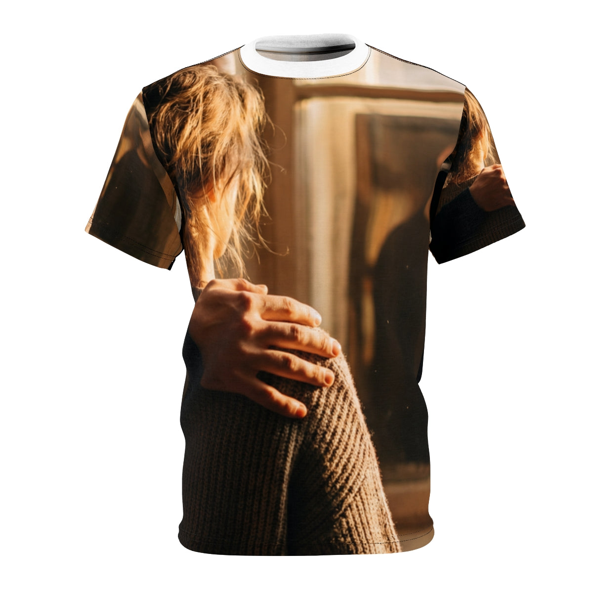 Men's Cut & Sew Tee - Velvet Hours | Echovira Gallery