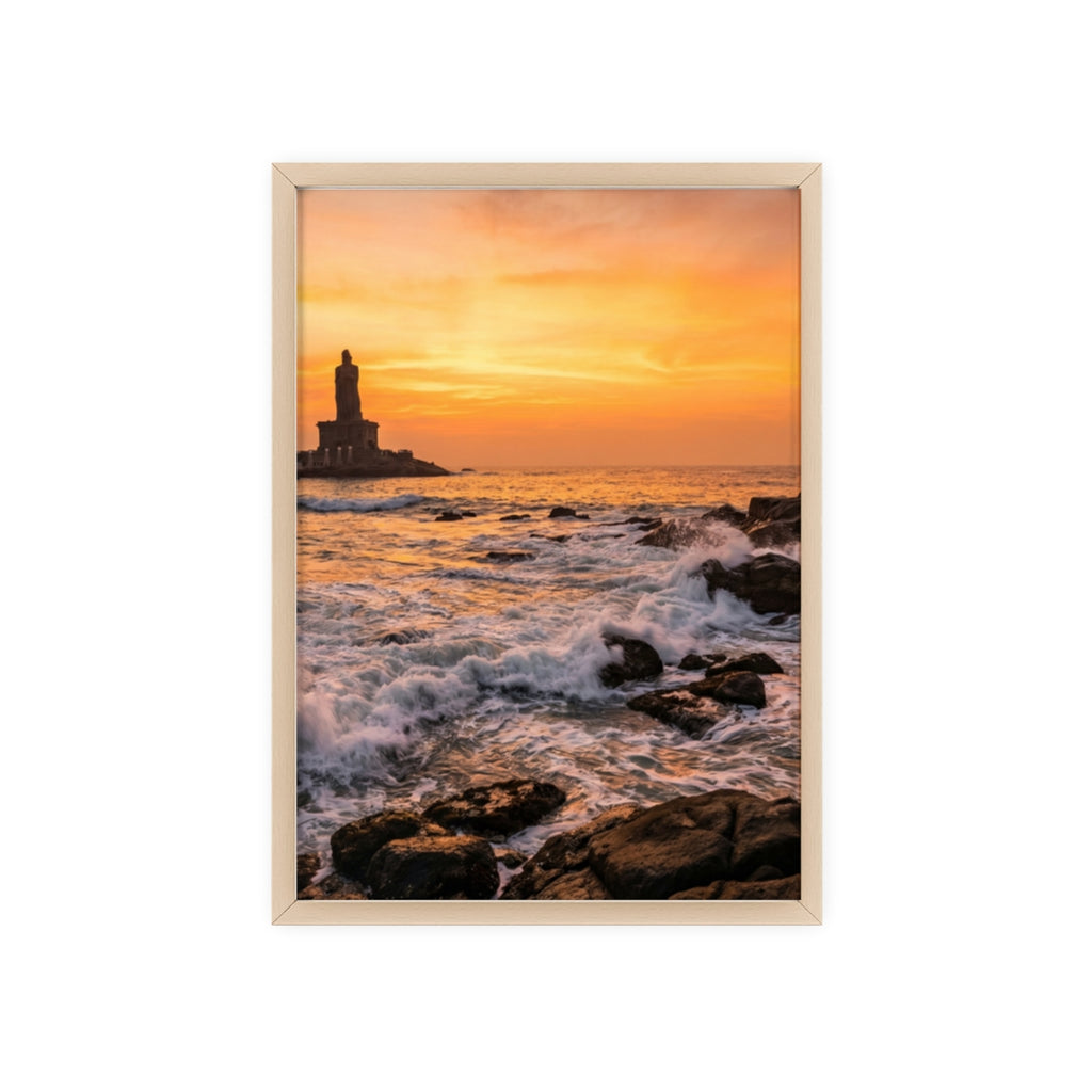 Framed Poster - Golden Hour Horizon