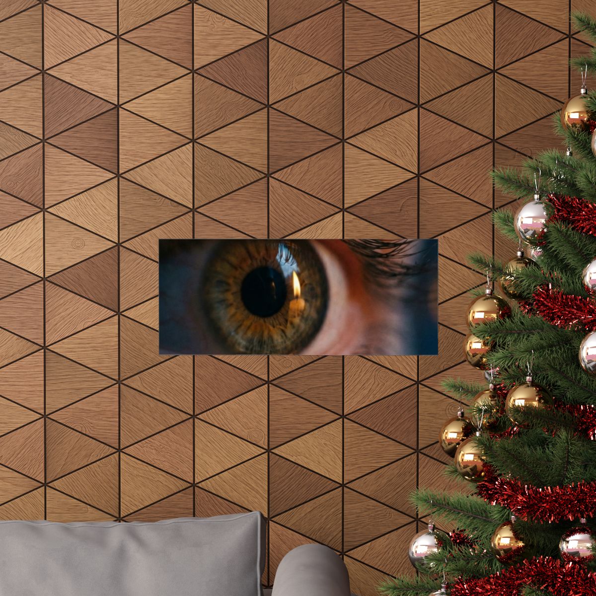 Matte Horizontal Posters - Amber Iris Reflection Fine Art......
