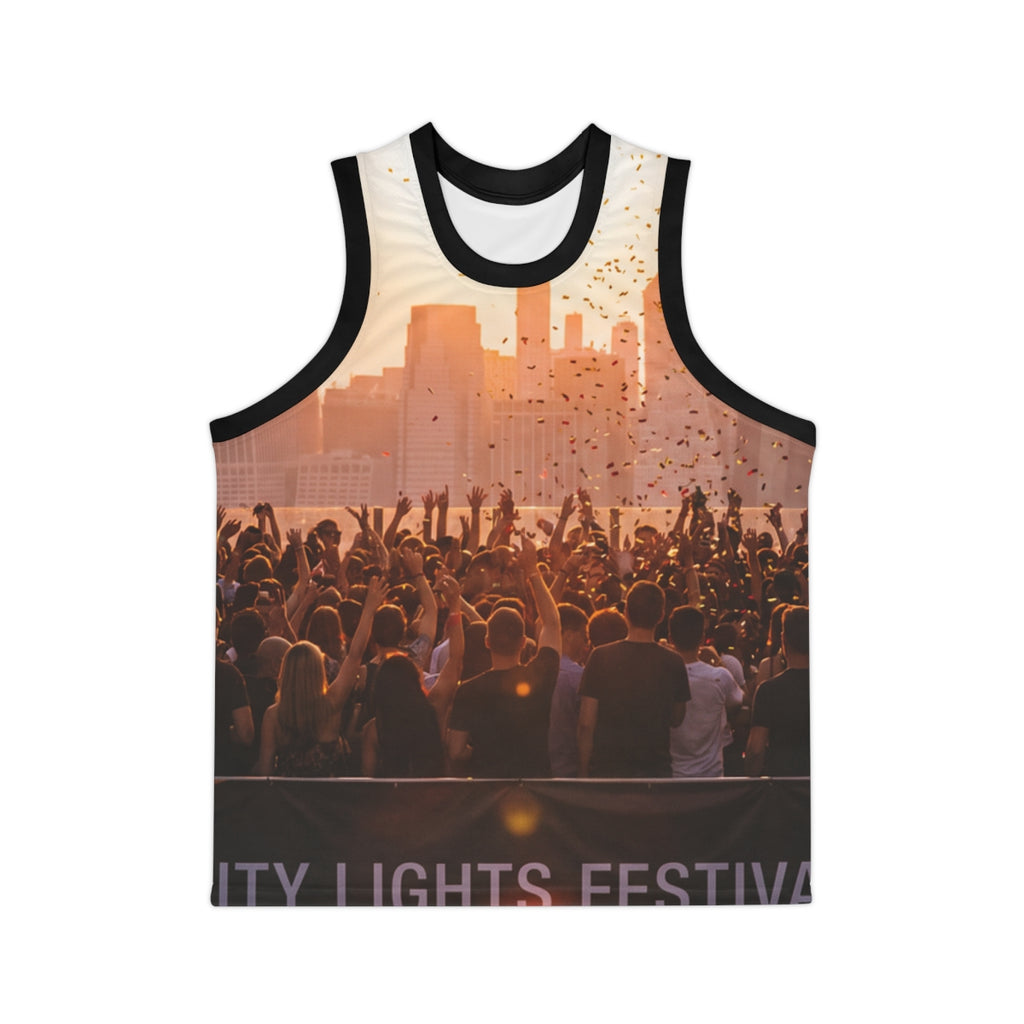 Basketball Jersey - City Lights Festival | Echovira Gallery