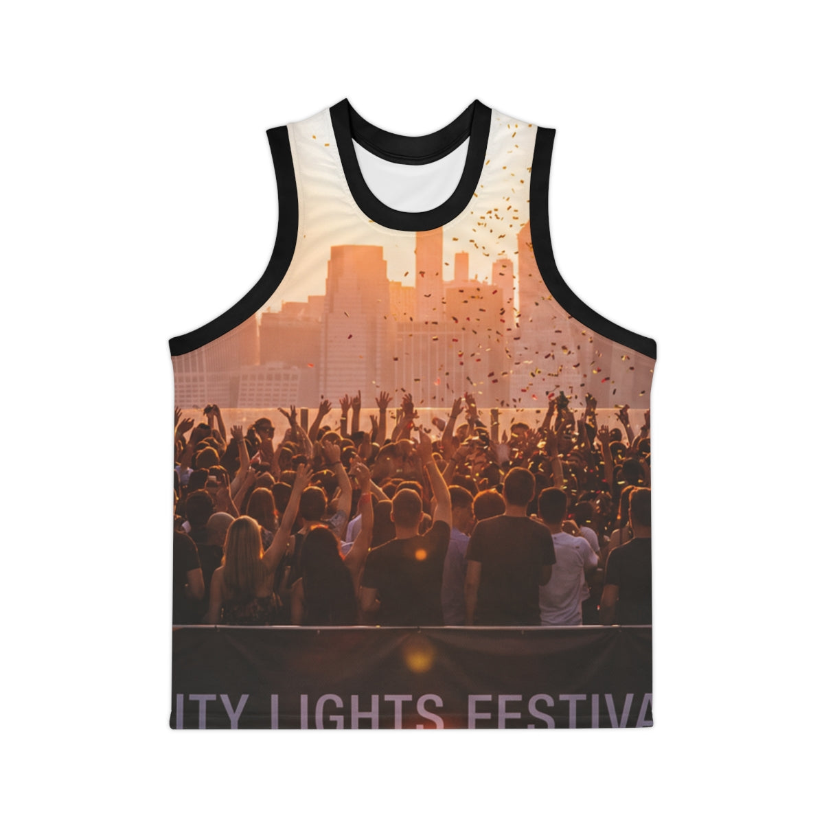 Basketball Jersey - City Lights Festival | Echovira Gallery